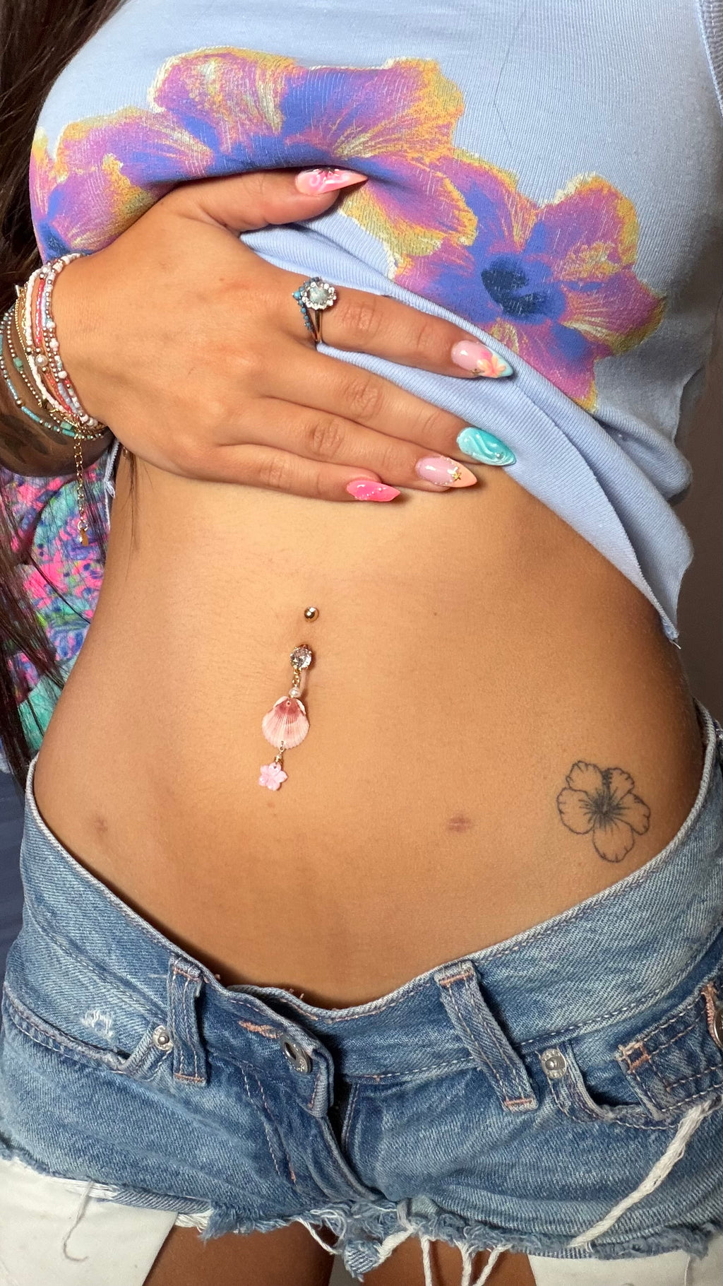 GOLDEN HOUR BELLY RING