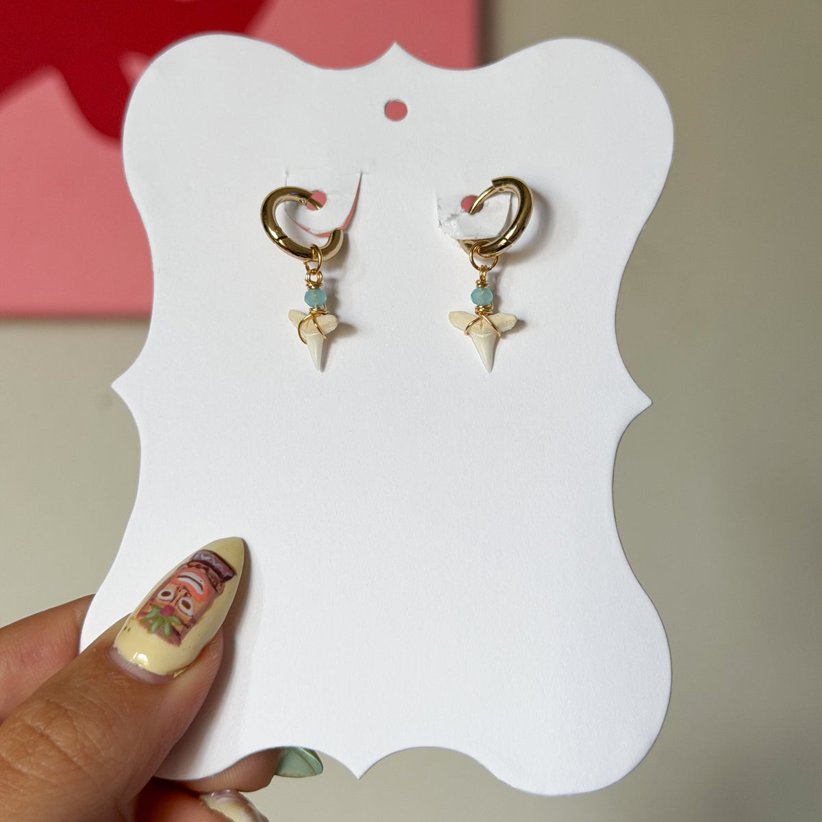 TIDAL JEWELS HUGGIE HOOPS
