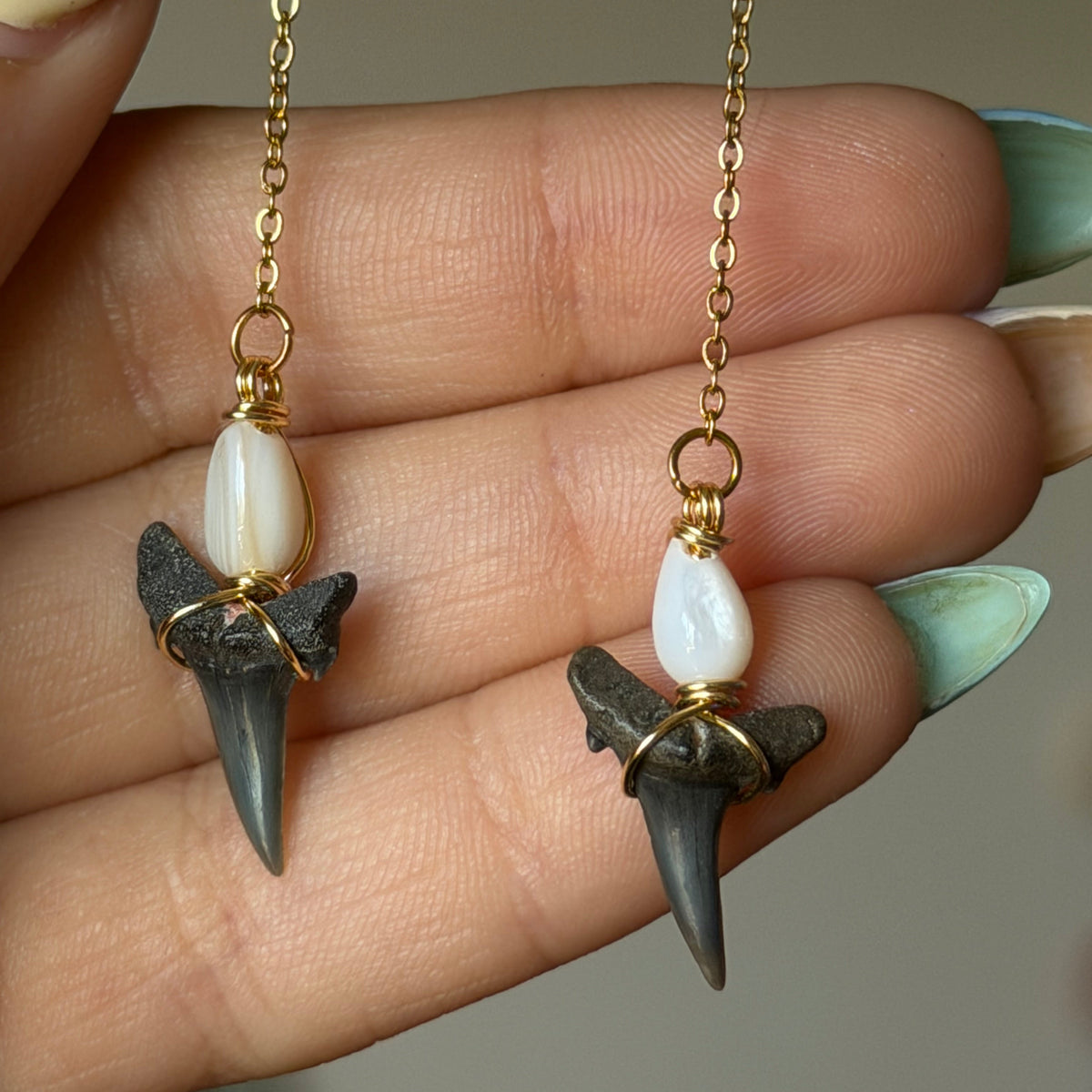 MOONLIGHT THREADER EARRINGS