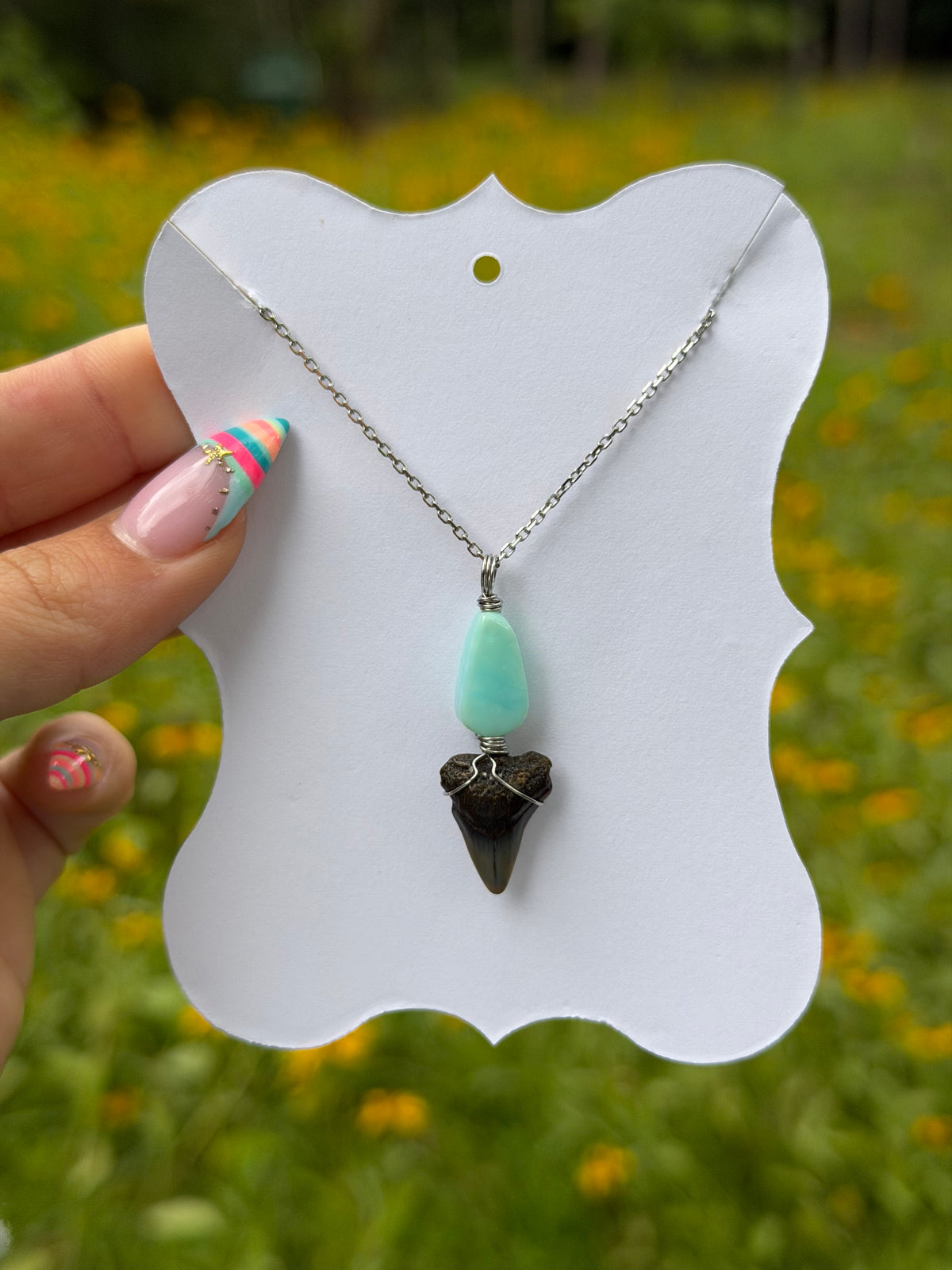 PERUVIAN OPAL NECKLACE