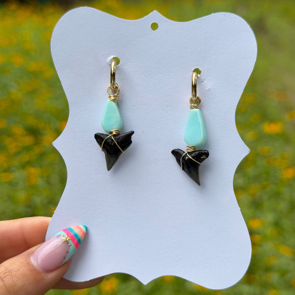 AZURE HUGGIE HOOPS