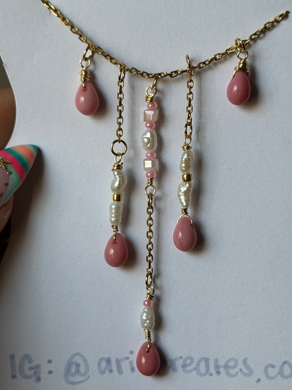 SALTWATER BLUSH NECKLACE
