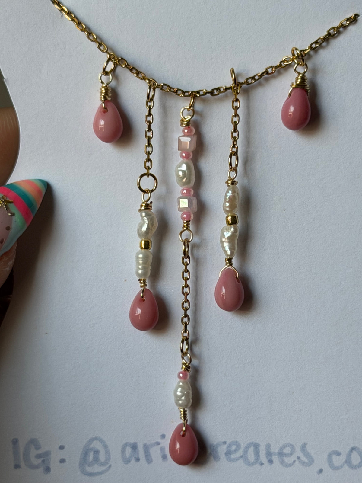 SALTWATER BLUSH NECKLACE