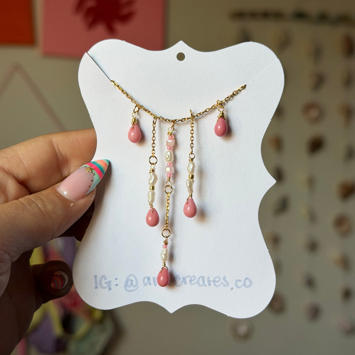 SALTWATER BLUSH NECKLACE