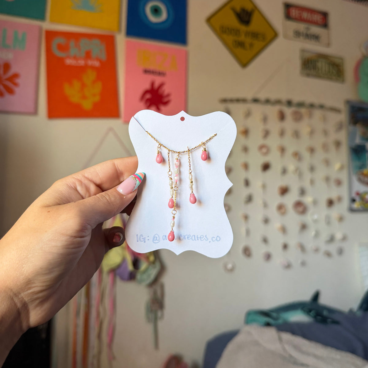 SALTWATER BLUSH NECKLACE