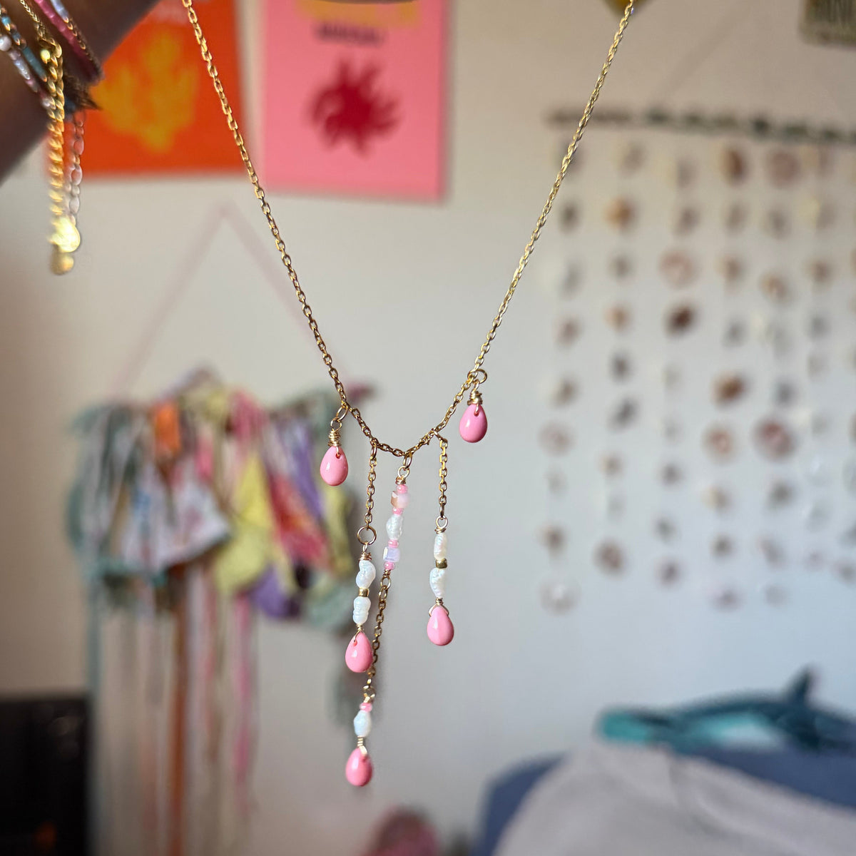 SALTWATER BLUSH NECKLACE