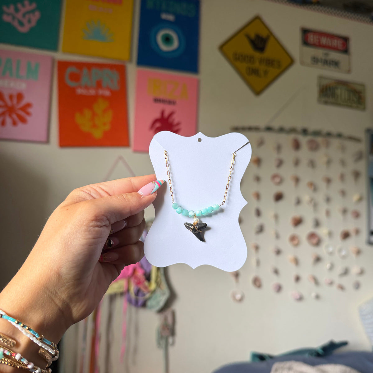 SEAFOAM NECKLACE
