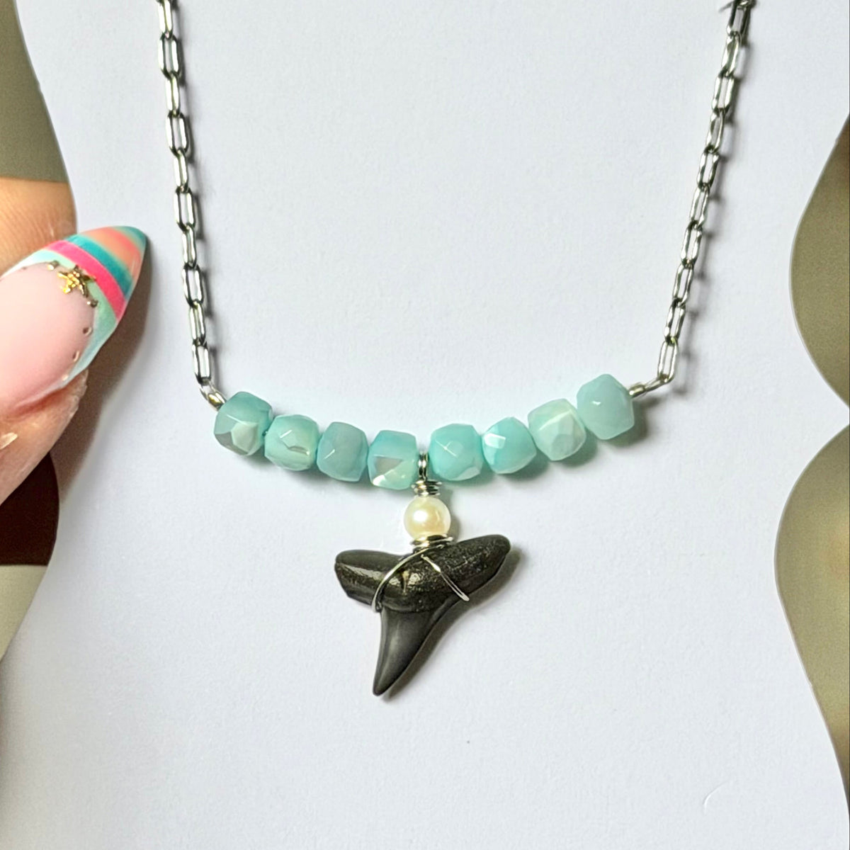 SEAFOAM NECKLACE