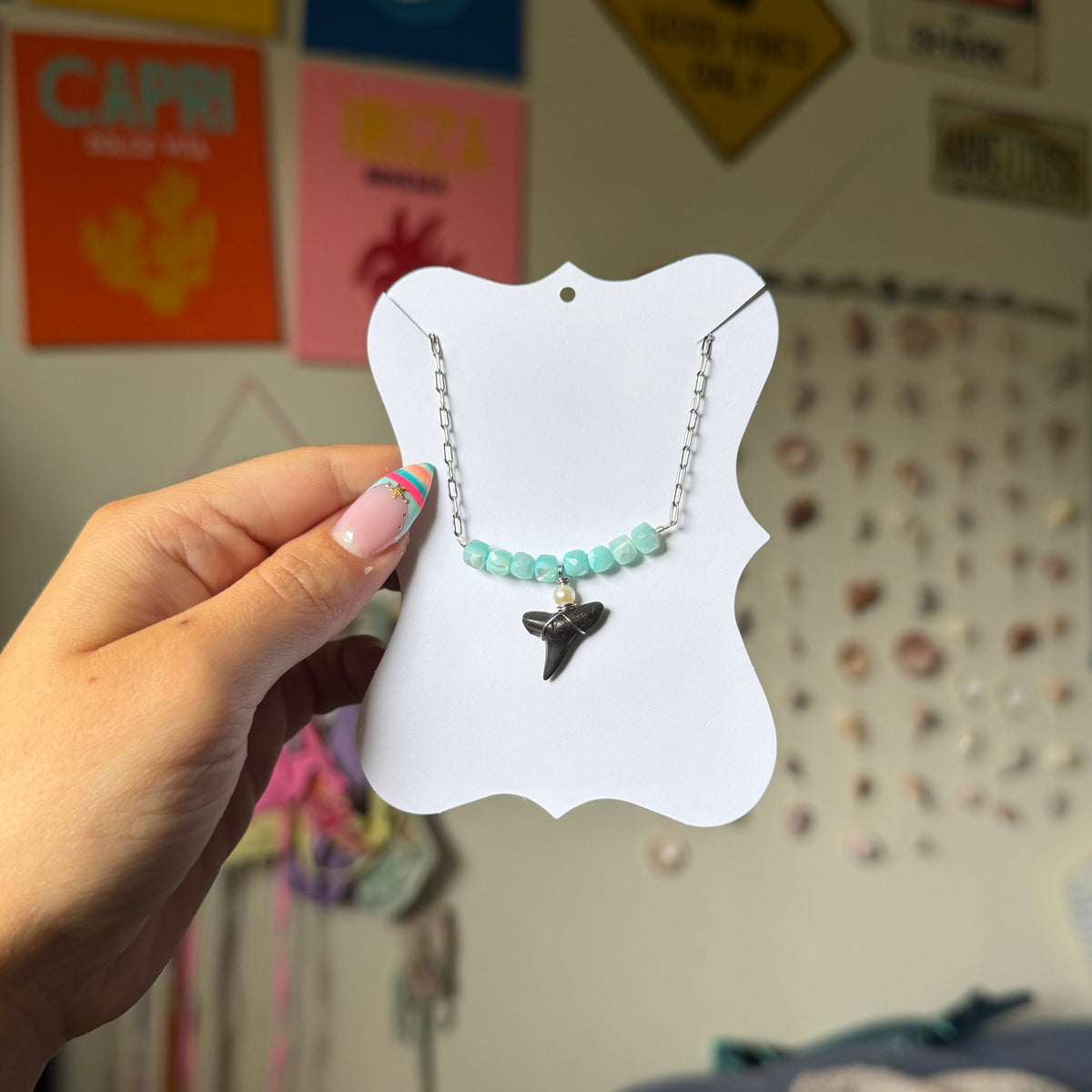SEAFOAM NECKLACE