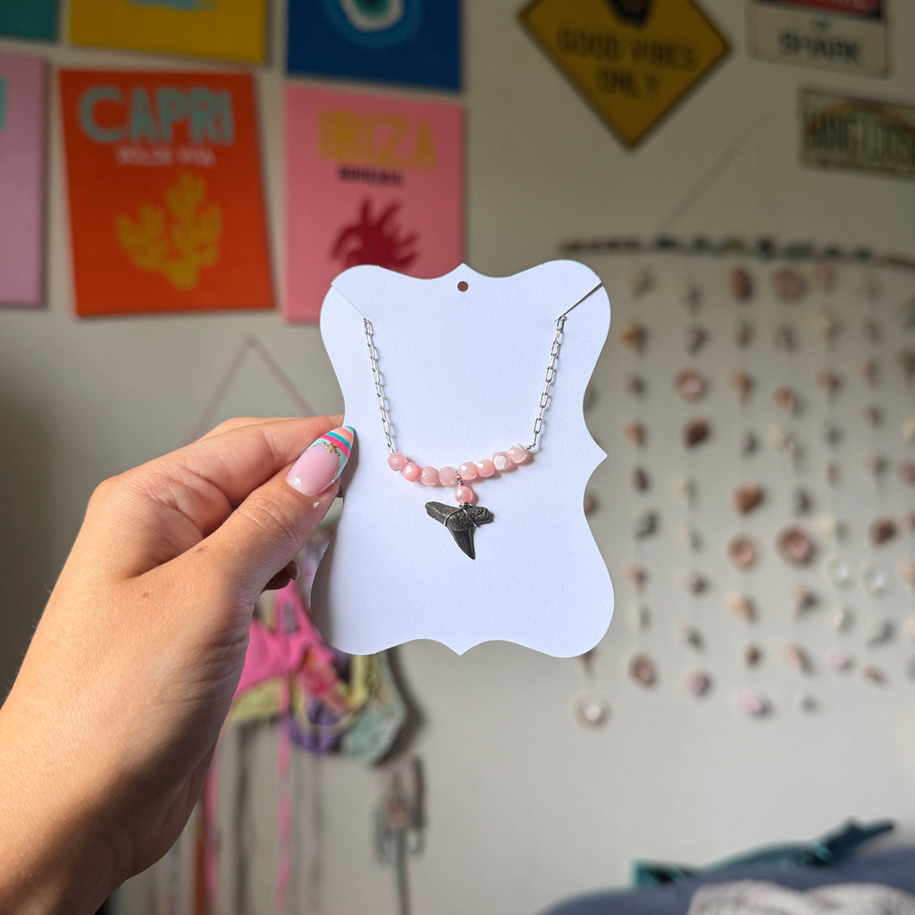 PINK PALMS NECKLACE
