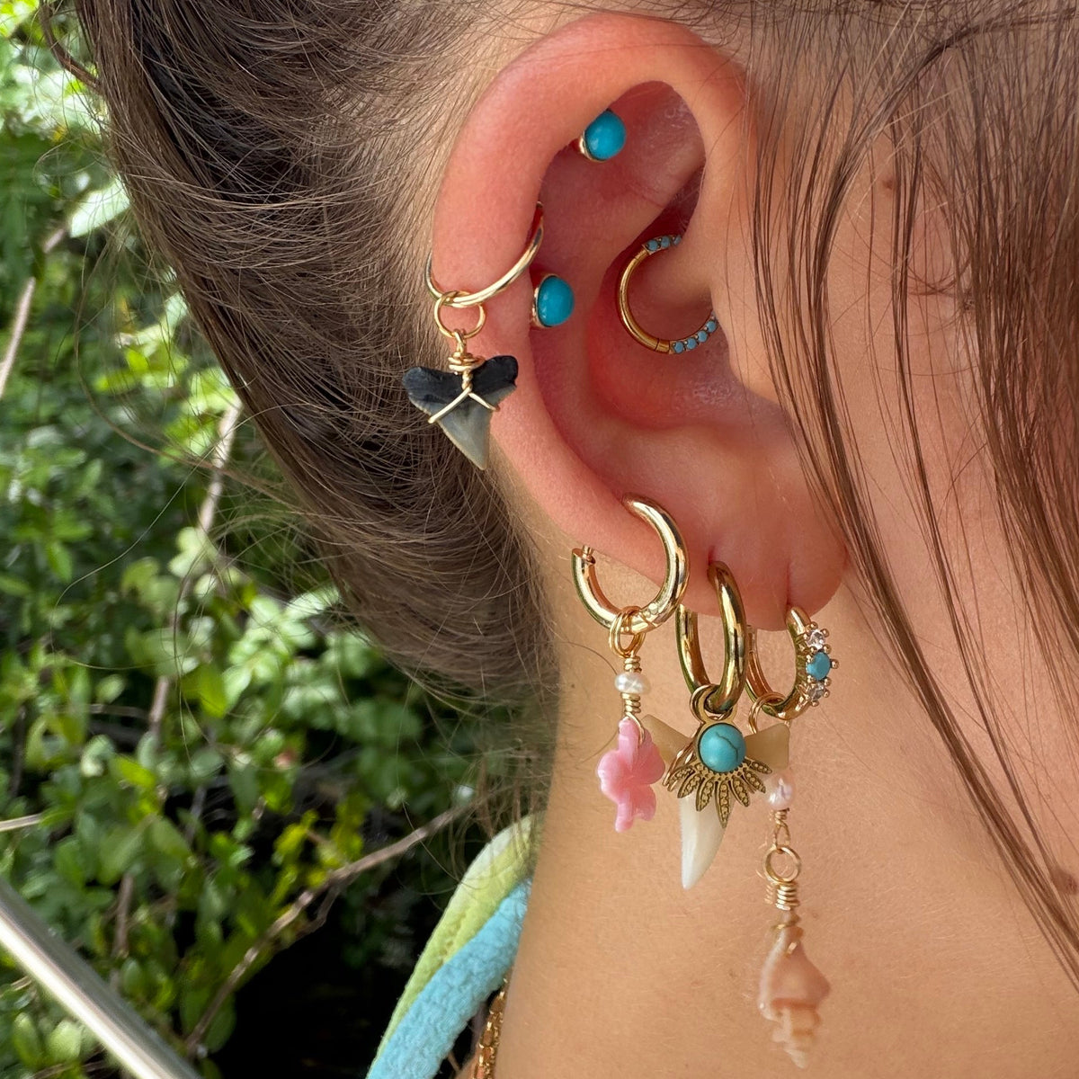 SHARK BAY HOOP CHARM